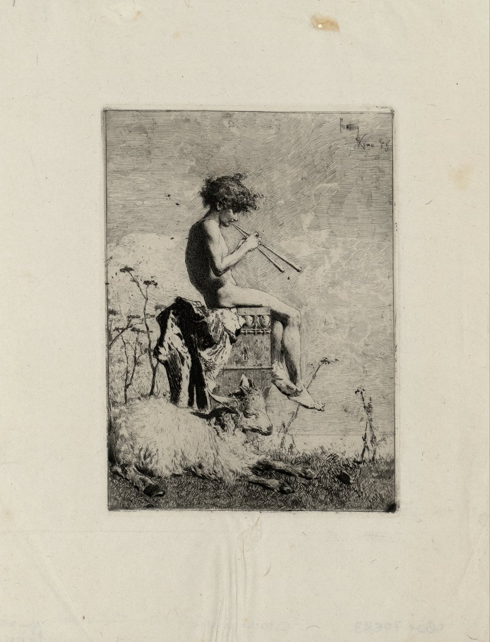 Idyll by Marià Fortuny Marsal