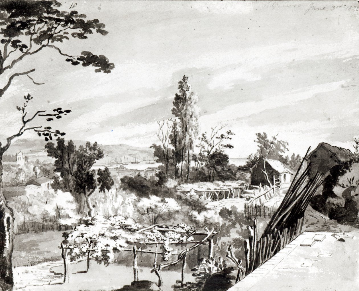 Valparaiso 1822 by Maria Callcott