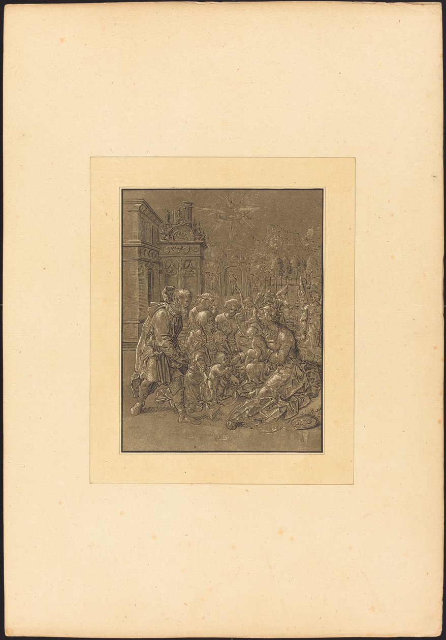 Visit of Saint Elizabeth to the Holy Family by Maria Catharina Prestel after Hans Brosamer