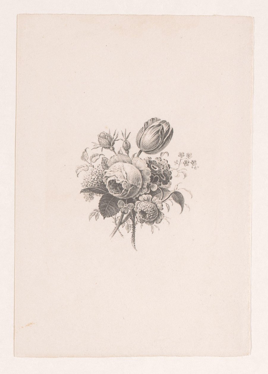 Bouquet by Maria Geertruida de Goeje Barbiers (attributed to)