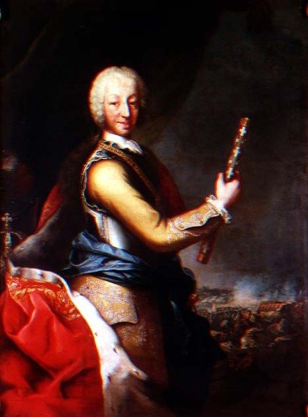 Portrait of Carlo Emanuele III of Savoy, King of Sardinia by Maria Giovanna Battista Clementi