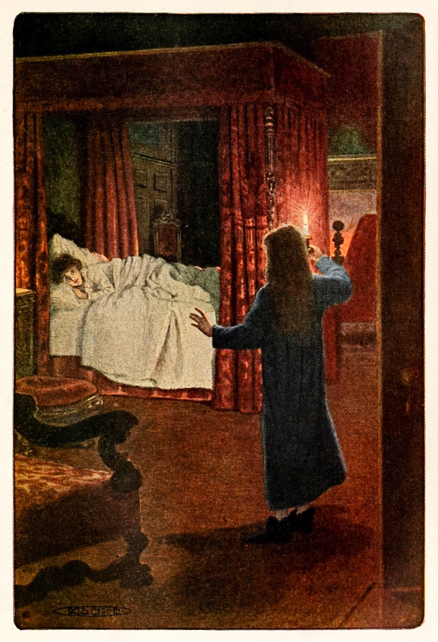 Who are you?- Are you a Ghost? from The Secret Garden by Frances Hodgson Burnett by Maria Louise Kirk