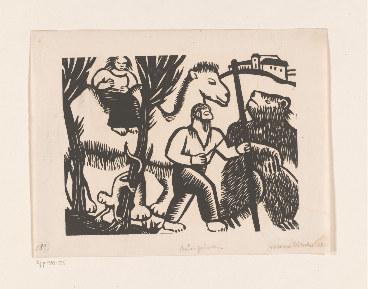 Bear Leader by Maria Uhden (signed by artist)