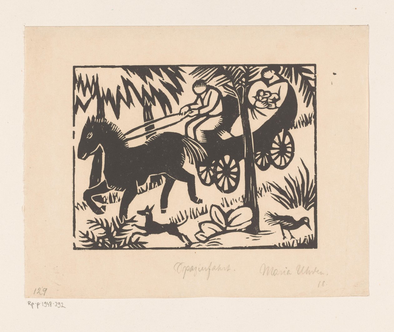 Stroll by Maria Uhden (signed by artist)