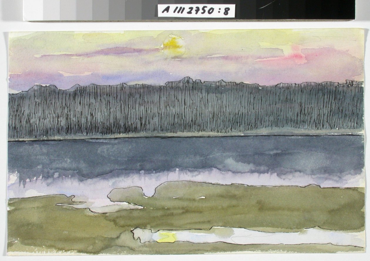 Landscape Study by Maria Wiik