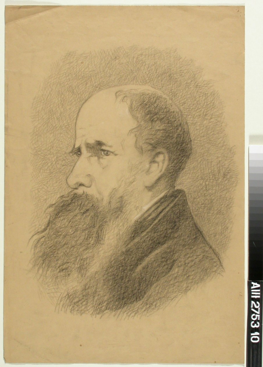 Portrait of a Man by Maria Wiik