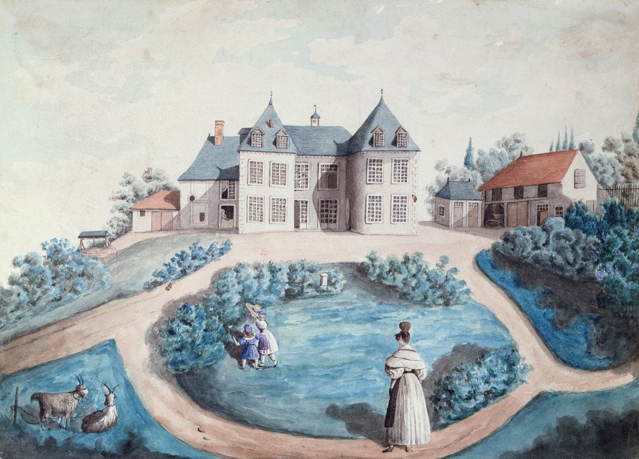 Depiction of Le Lys dans la Vallee by Honore de Balzac by Maria du Fresnay