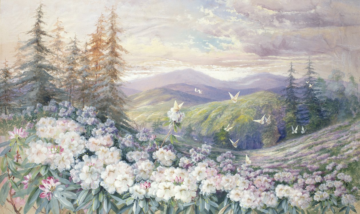 Spring Landscape by Marian Ellis Rowan