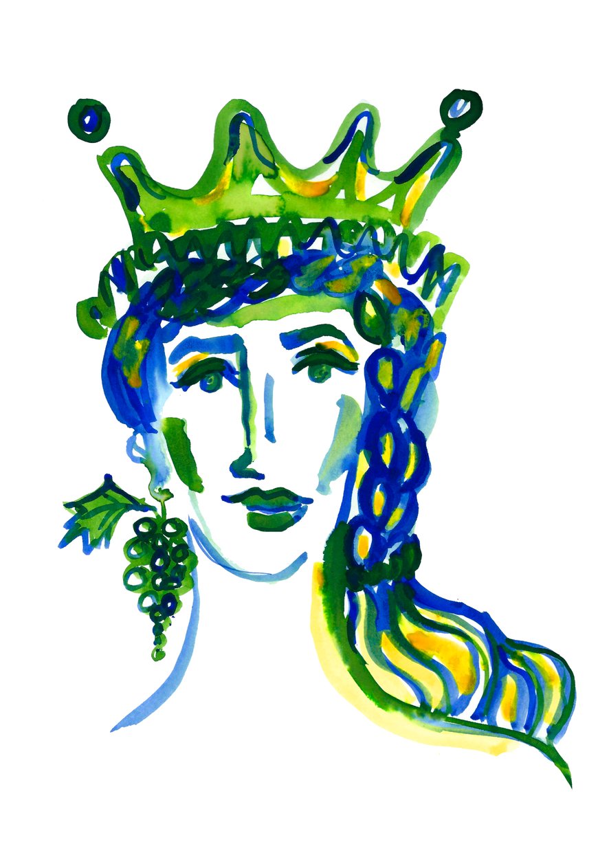 Sicilian Head Braid, 2017 by Marianna Kulukundis