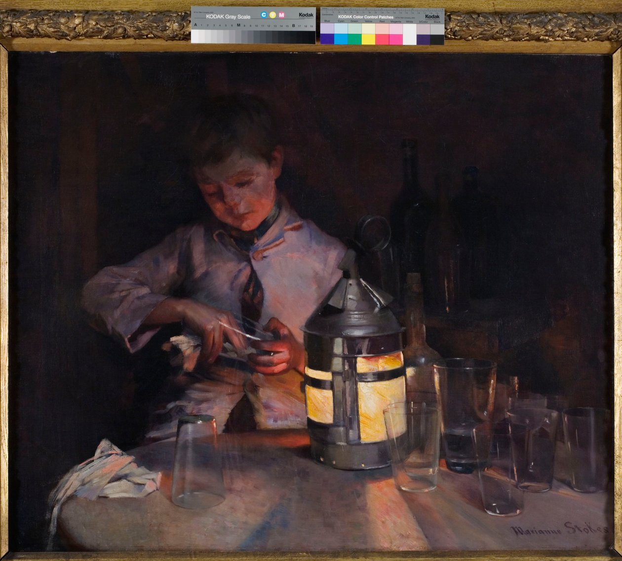 Lantern Light by Marianne Stokes