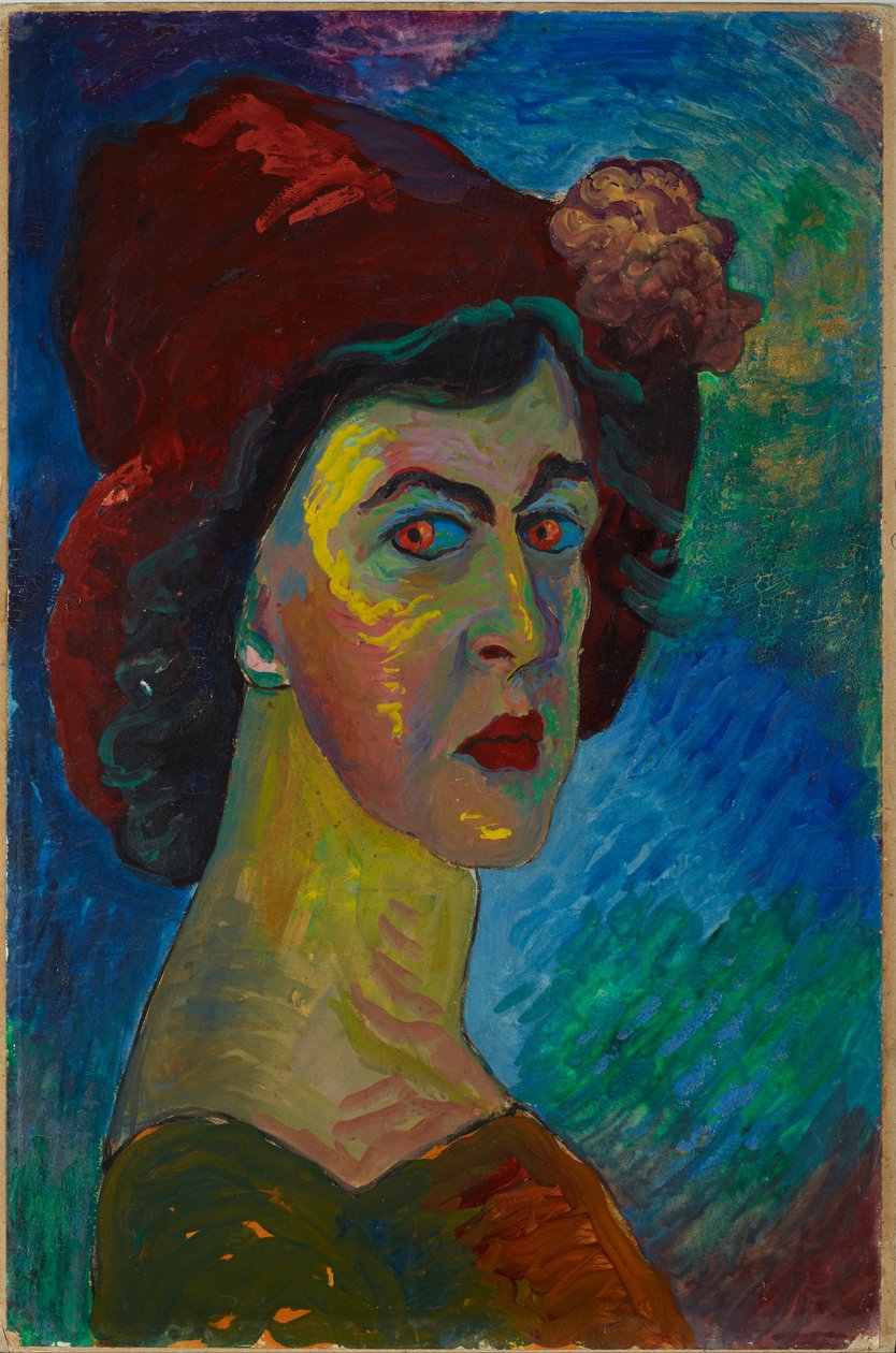 Self-Portrait I by Marianne Werefkin