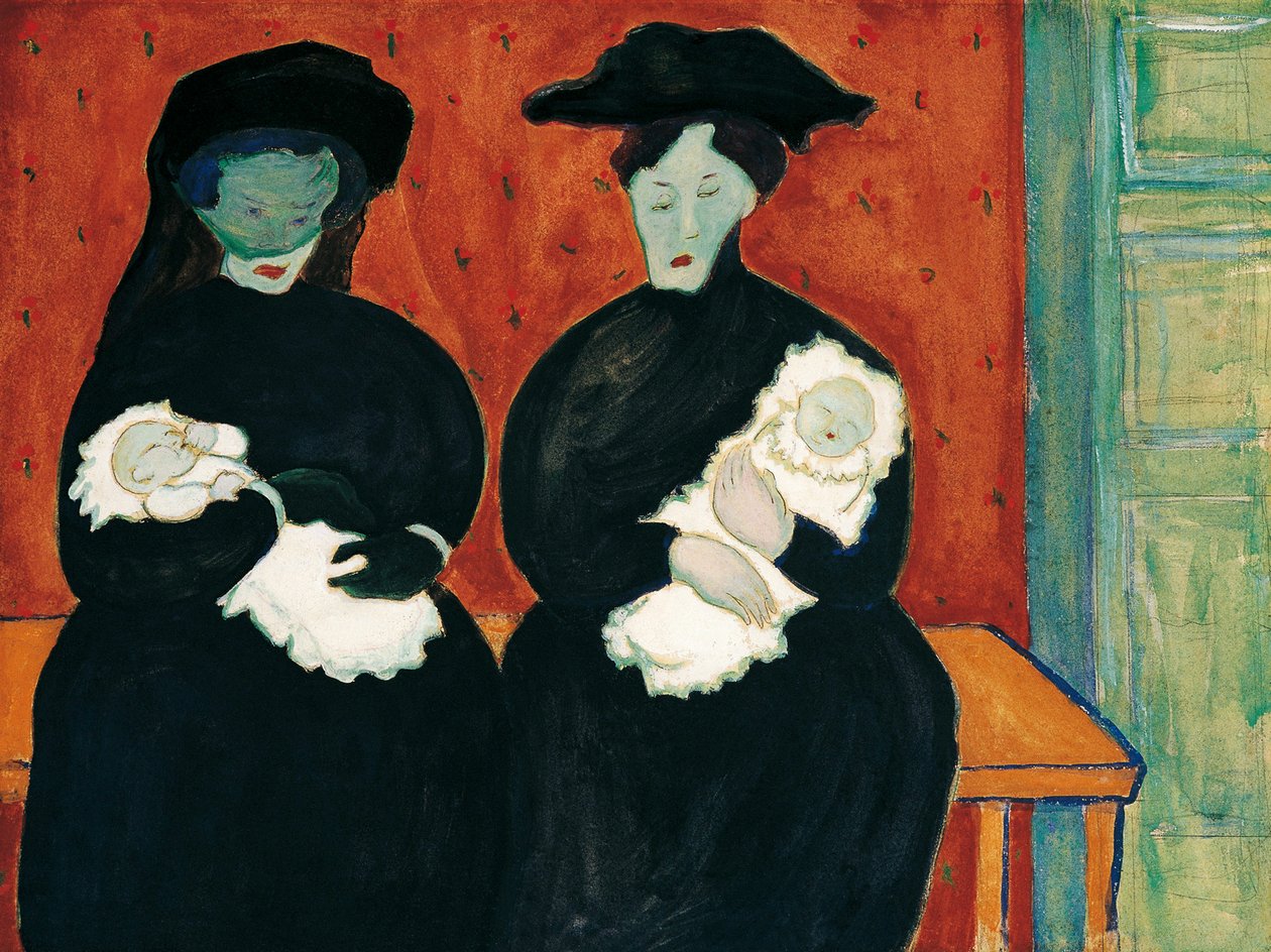 Twins by Marianne von Werefkin