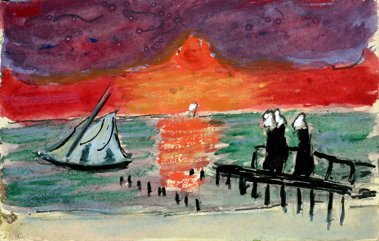 Baltic Sea by Marianne von Werefkin