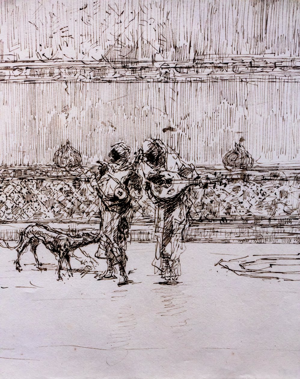 Arab Musicians Before a Moorish King, circa 1870-71 by Mariano Fortuny