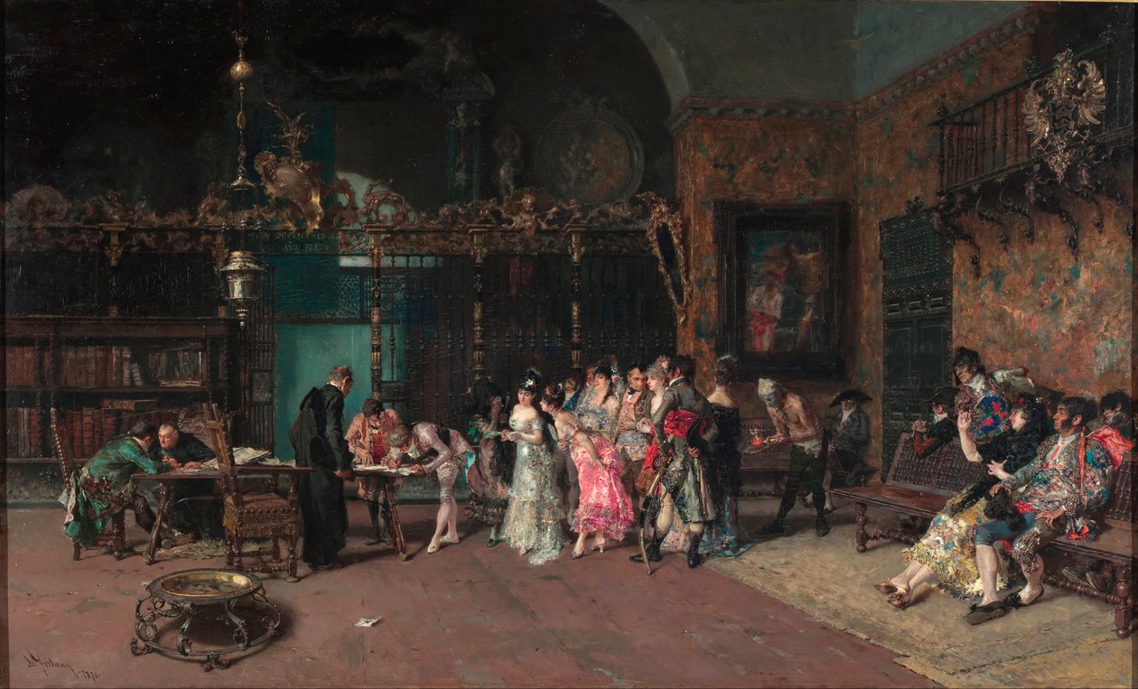 The Spanish Wedding by Mariano Fortuny y Marsal