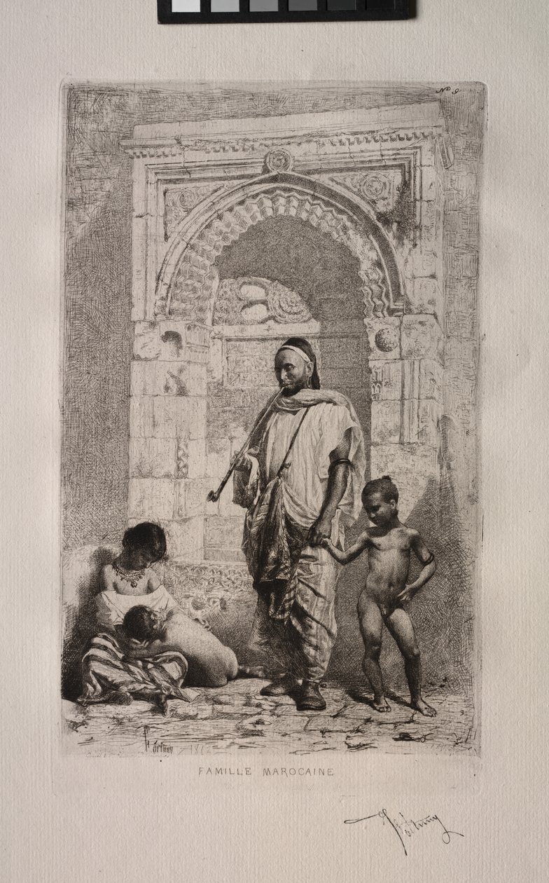 Moroccan Family by Mariano Fortuny y Marsal