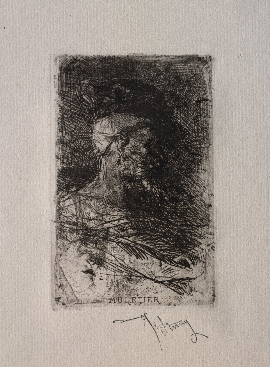 Mule Driver by Mariano Fortuny y Marsal
