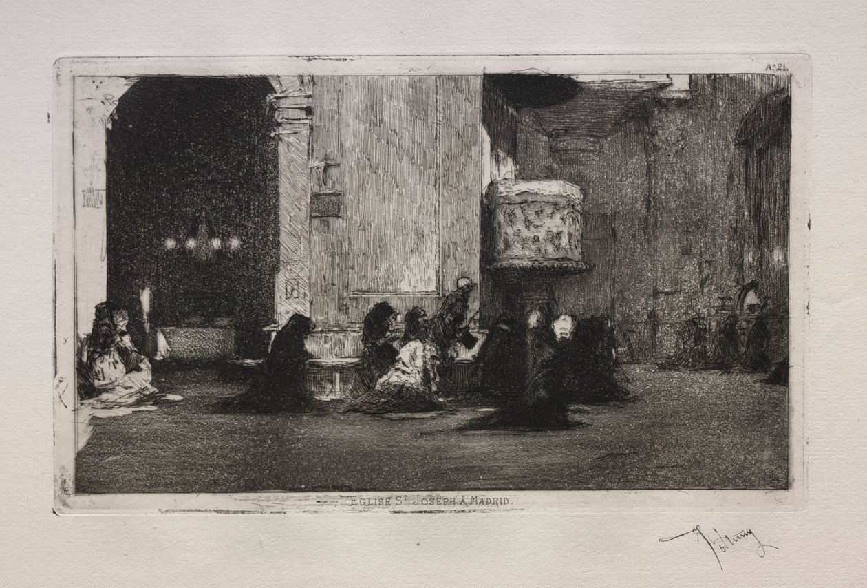 Saint Joseph Church, Madrid by Mariano Fortuny y Marsal