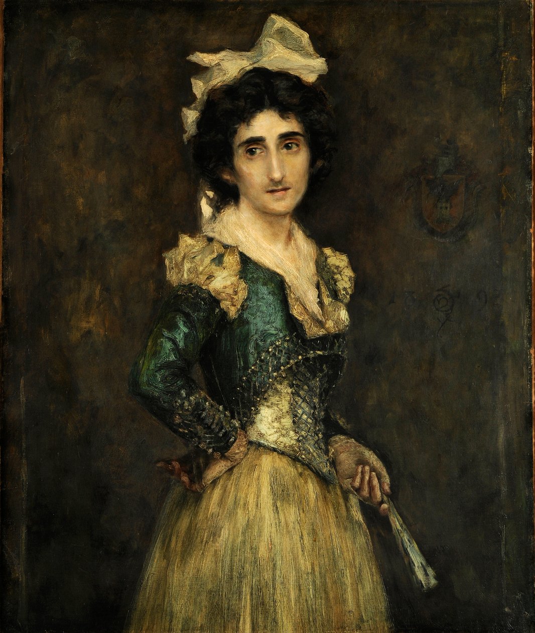 Portrait of Maria Luisa Fortuny, 1893 by Marià Fortuny