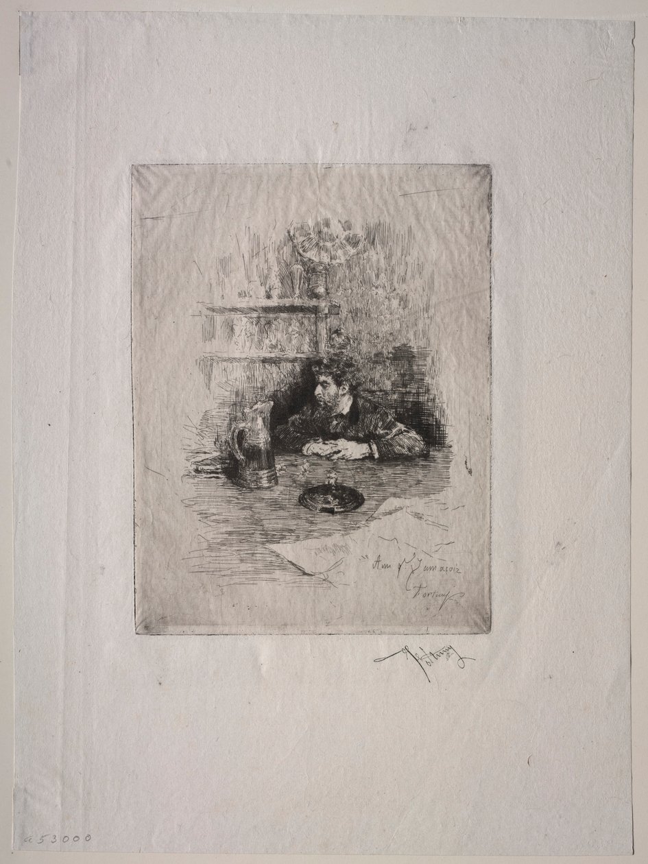 Portrait de Zamaçóis by Mariano José María Bernardo Fortuny y Carbó