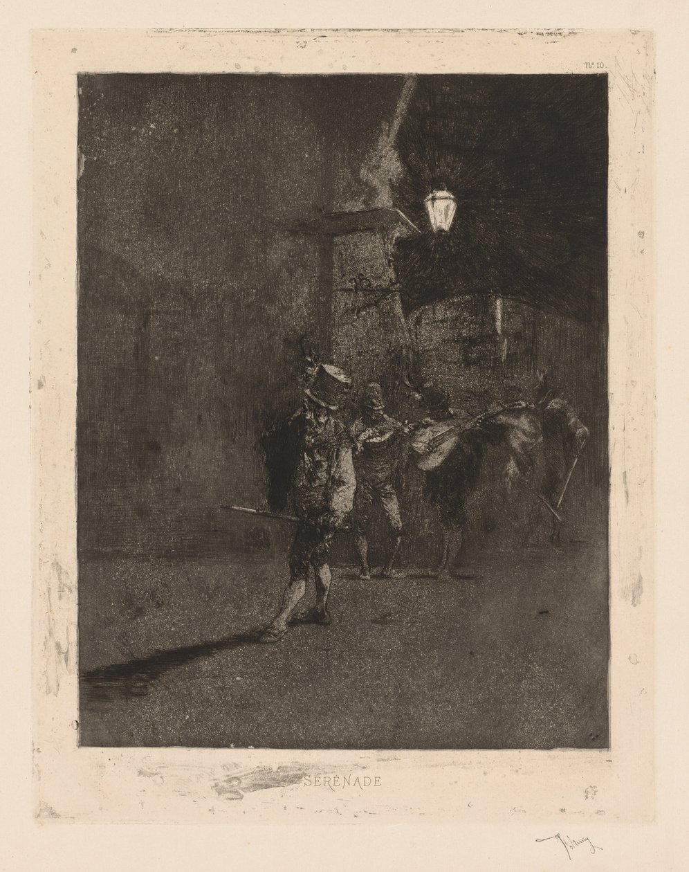 Serenade by Mariano José María Bernardo Fortuny y Carbó