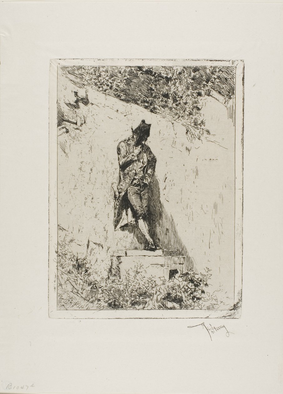Meditation by Mariano Fortuny y Marsal