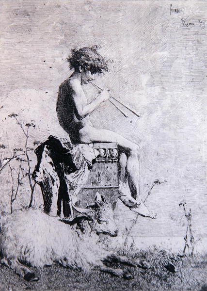 Idyll by Mariano José María Bernardo Fortuny y Carbó