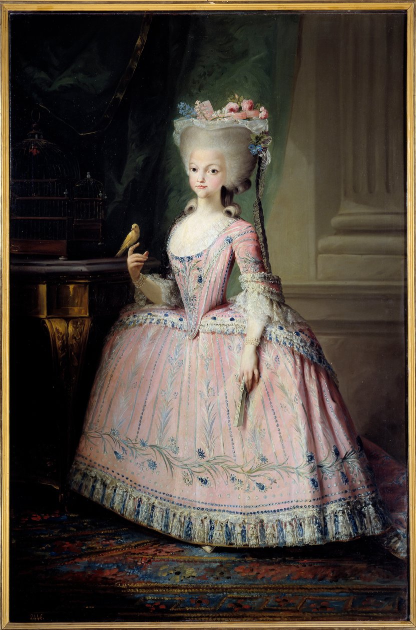Full-Length Portrait of Carlota Joaquina (1775-1830) by Mariano Salvador de Maella