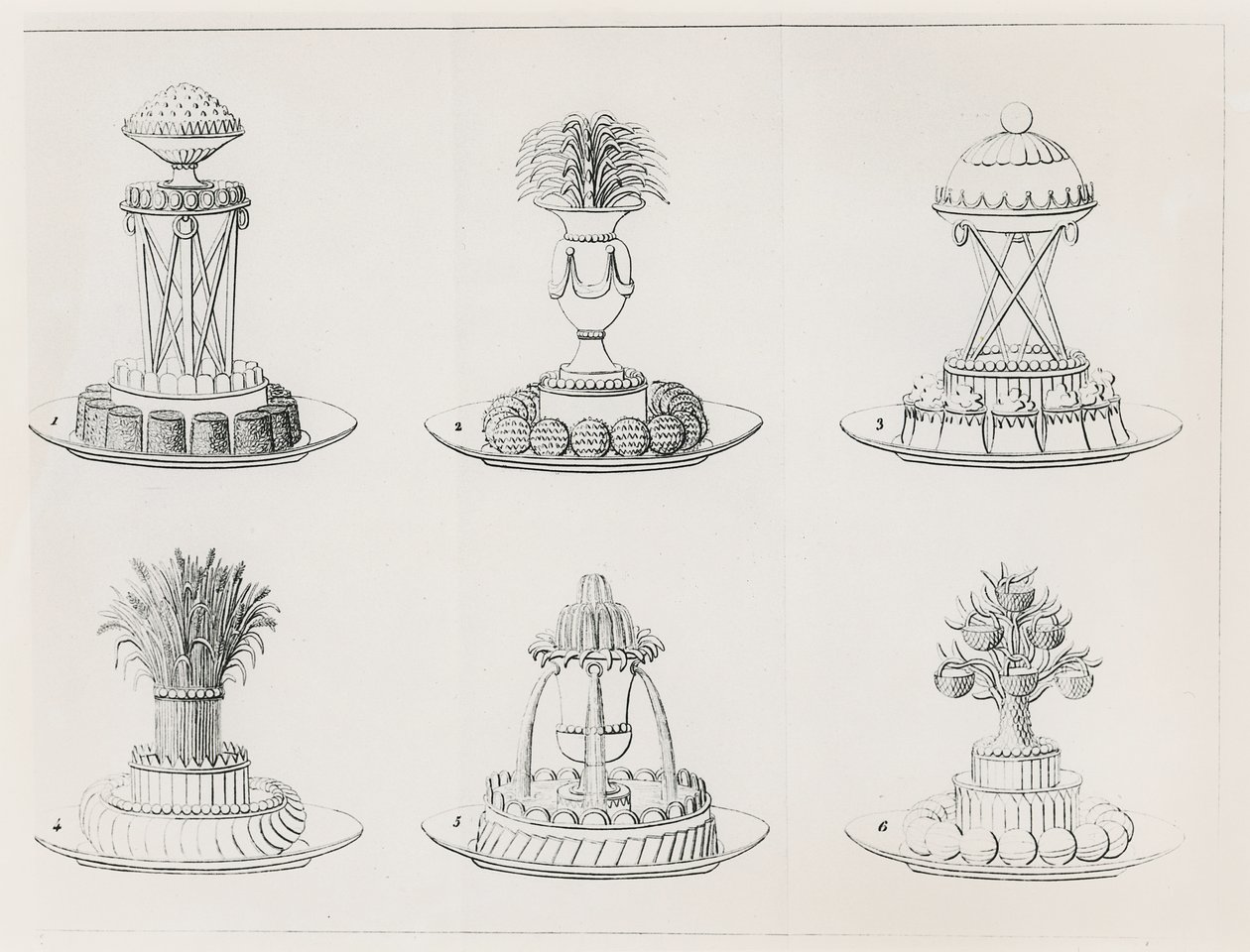 Designs by Antoine Careme by Marie Antoine Careme