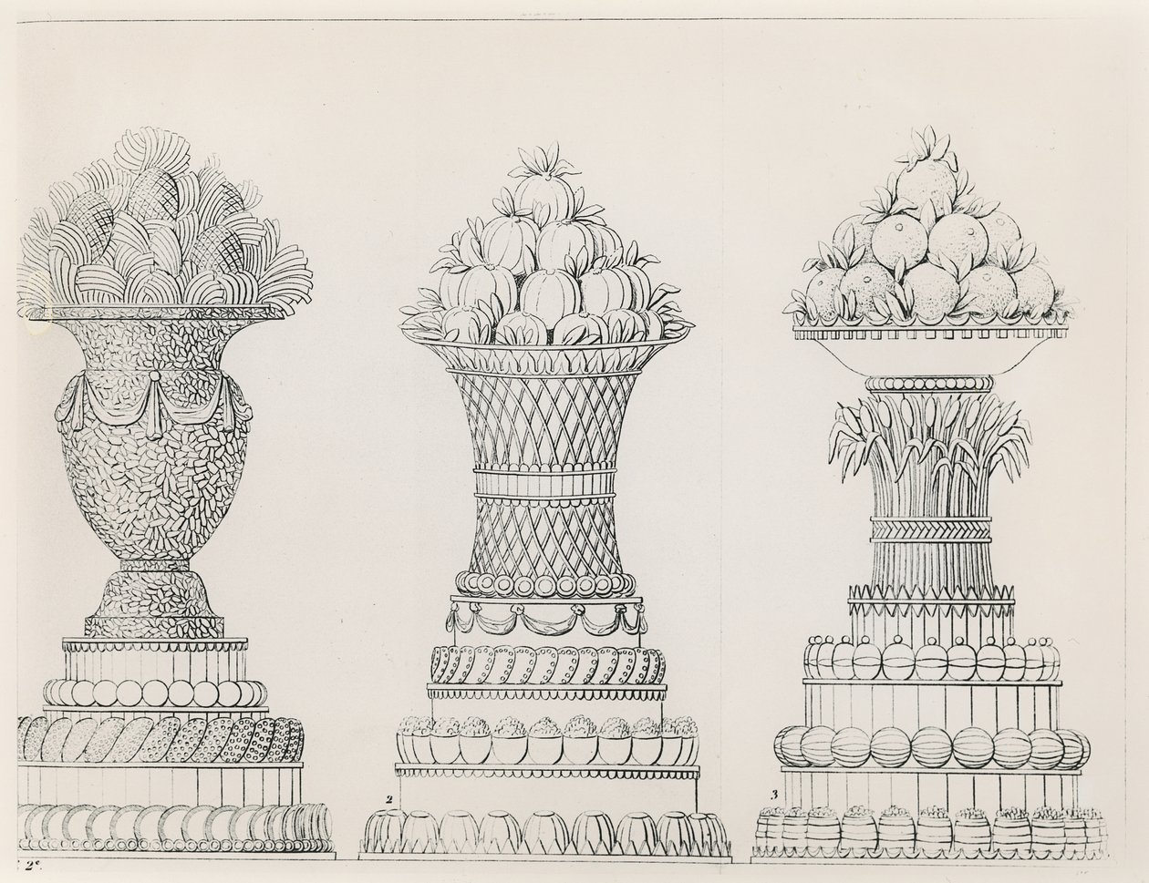 Designs by Antoine Careme by Marie Antoine Careme