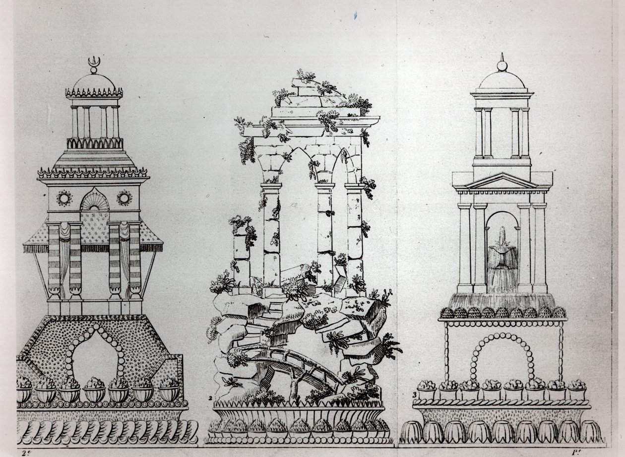 Designs for Pastry Decoration from 