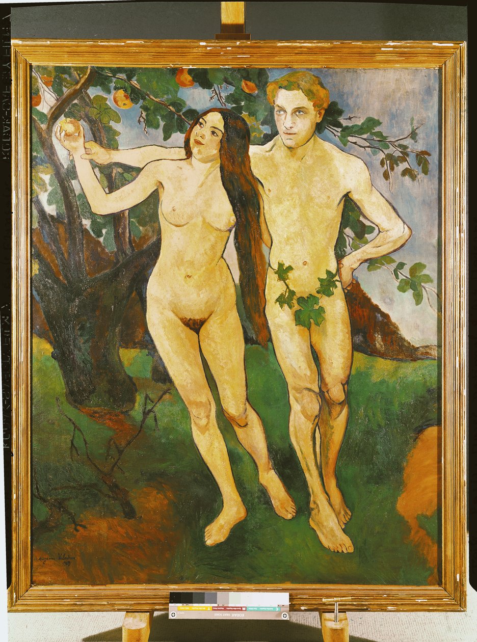 Adam and Eve, 1909 by Marie Clementine (Suzanne) Valadon