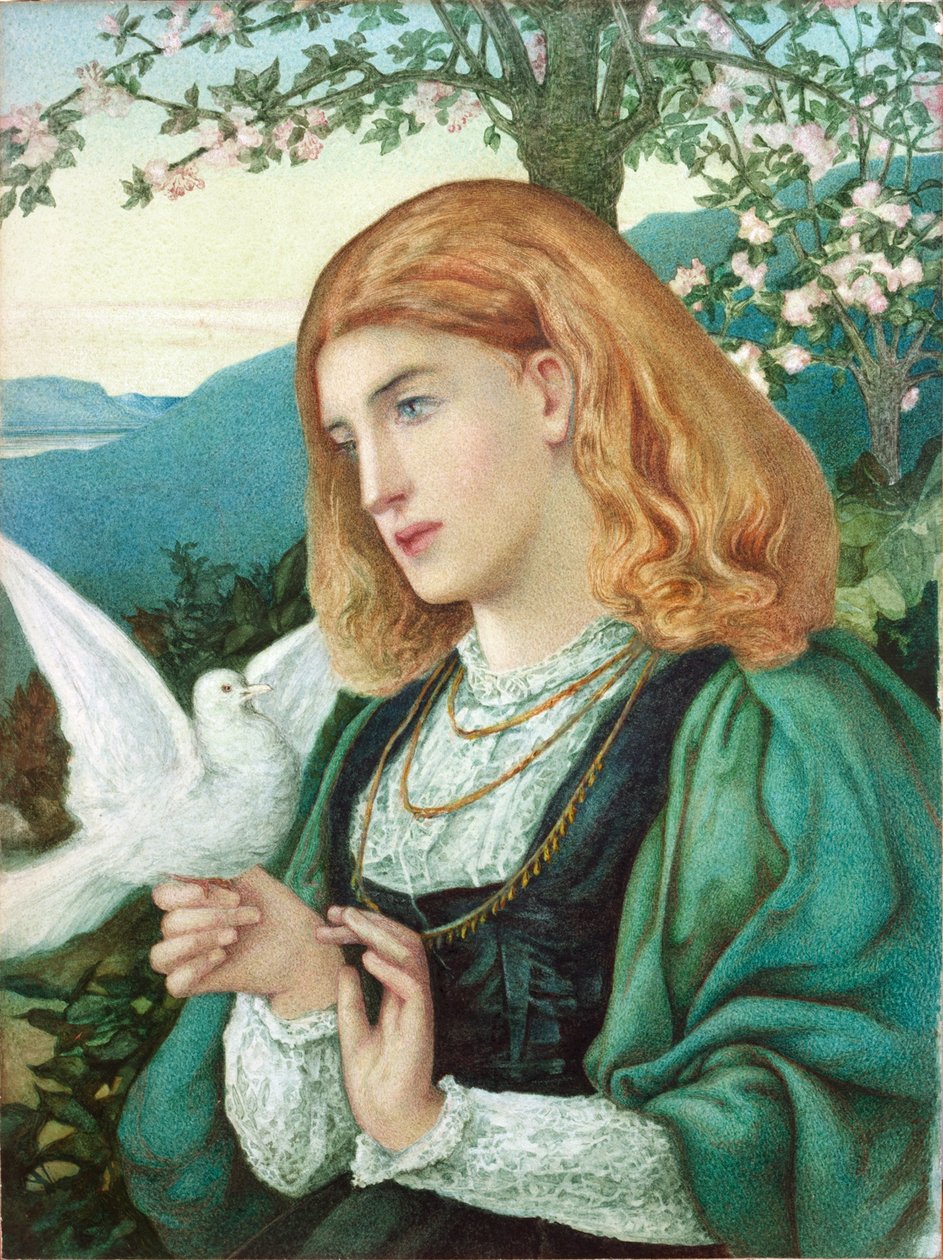 Figure of a Girl by Marie Spartali Stillman