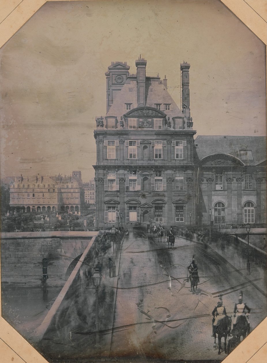 Défilé sur le Pont-Royal, May 1, 1844 by Marie Charles Isidore Choiselat