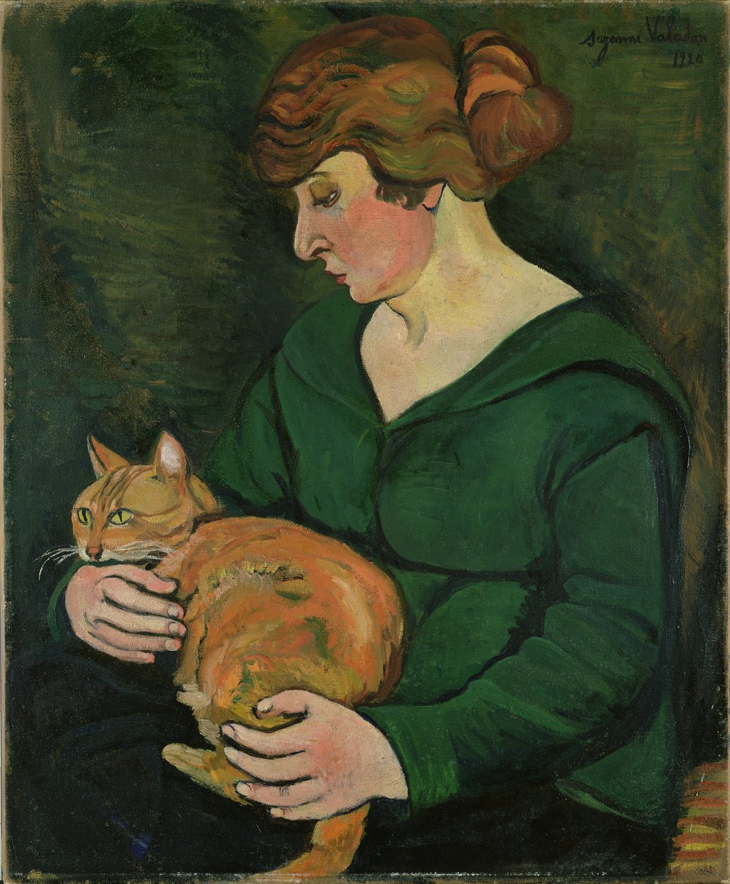 Louison and Raminou by Marie Clementine (Suzanne) Valadon