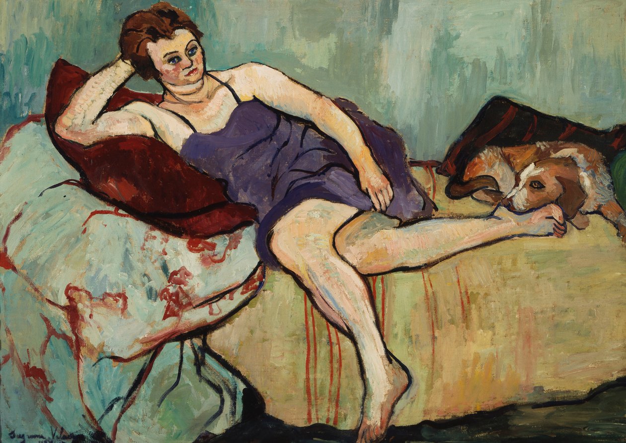 Marie Coca with Arbi by Marie Clementine Valadon