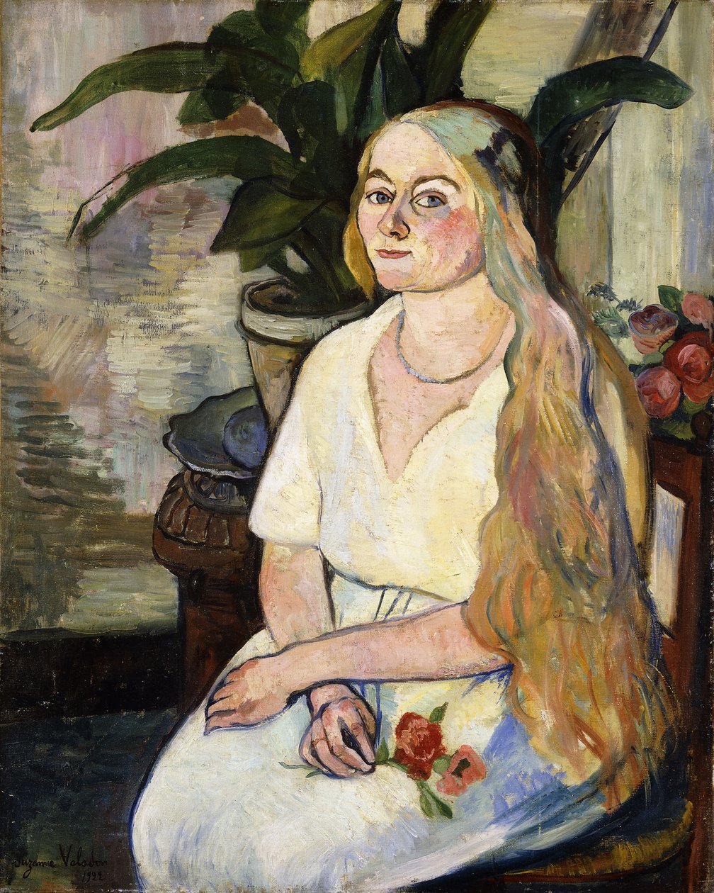 Portrait of Germaine Utter by Marie Clementine Valadon