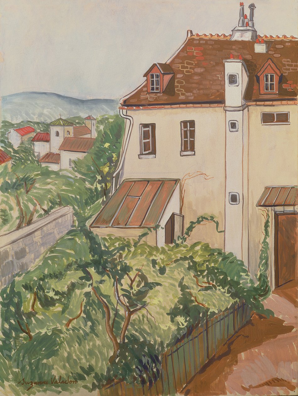 View of a Garden by Marie Clementine (Suzanne) Valadon