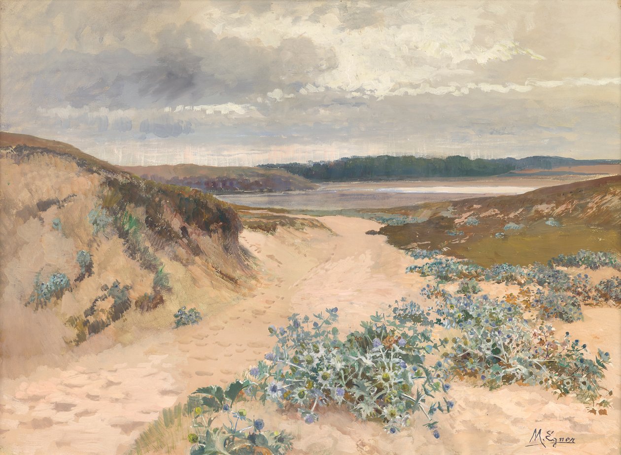 Dune Landscape in Brittany by Marie Egner