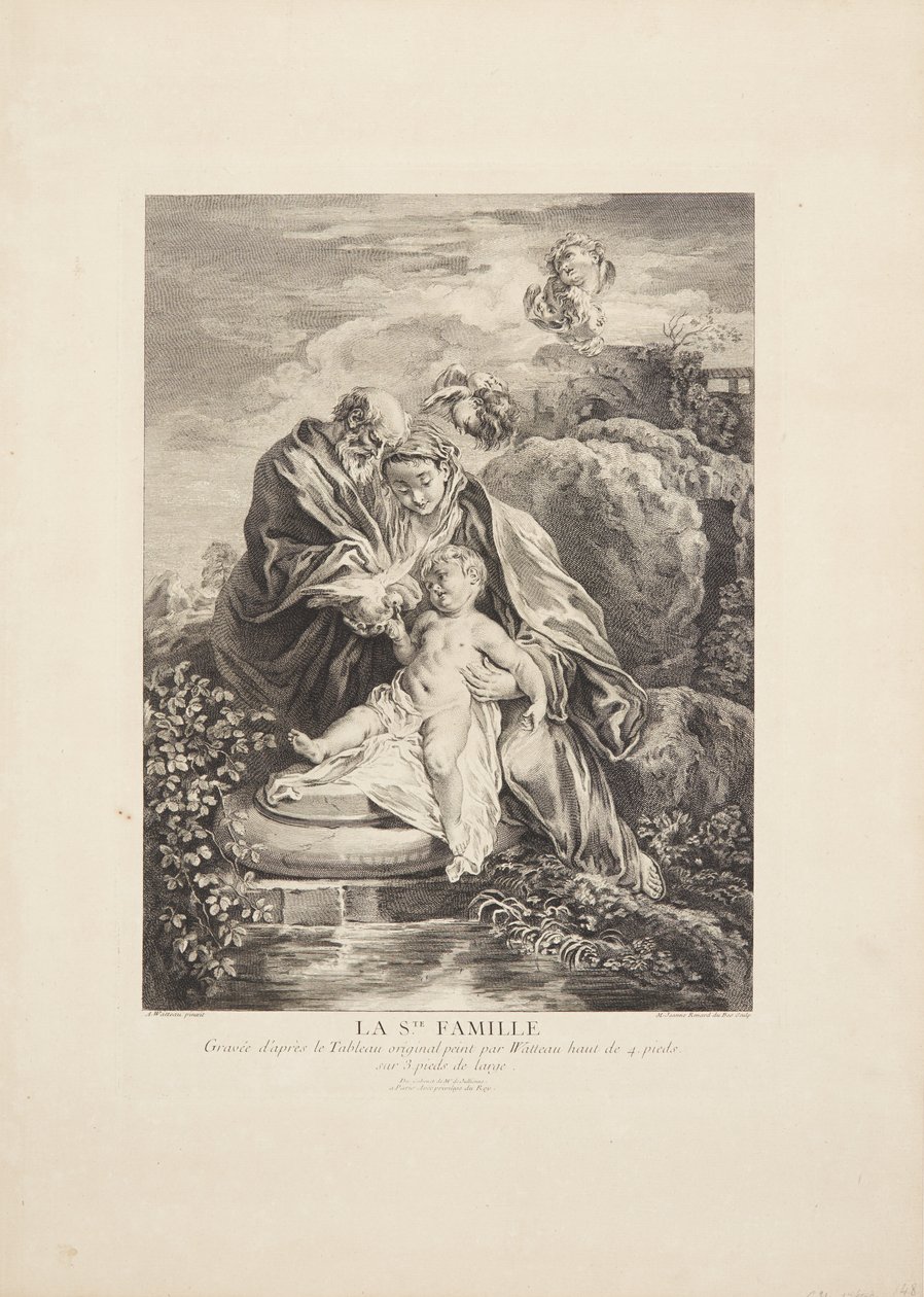 The Holy Family by Marie Jeanne Renard Dubos