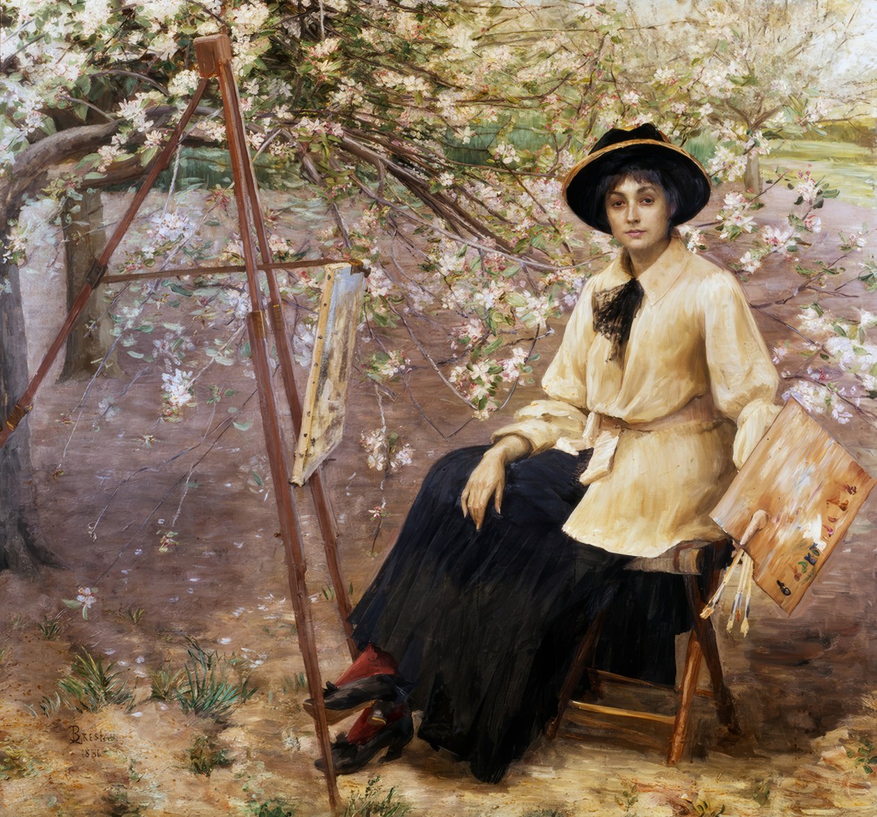 Miss Julie Feurgard by Marie Louise Catherine Breslau