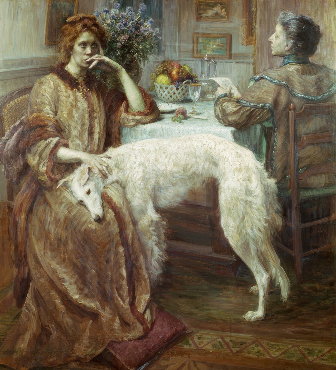Pensive Live by Marie Louise Catherine Breslau