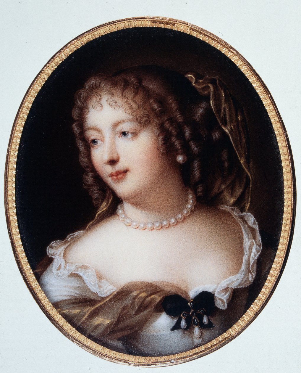 Portrait of Marie de Rabutin-Chantal, Marquise of Sevigne known as Madame de Sevigne (1626-1696) by Marie Victoire Jaquotot