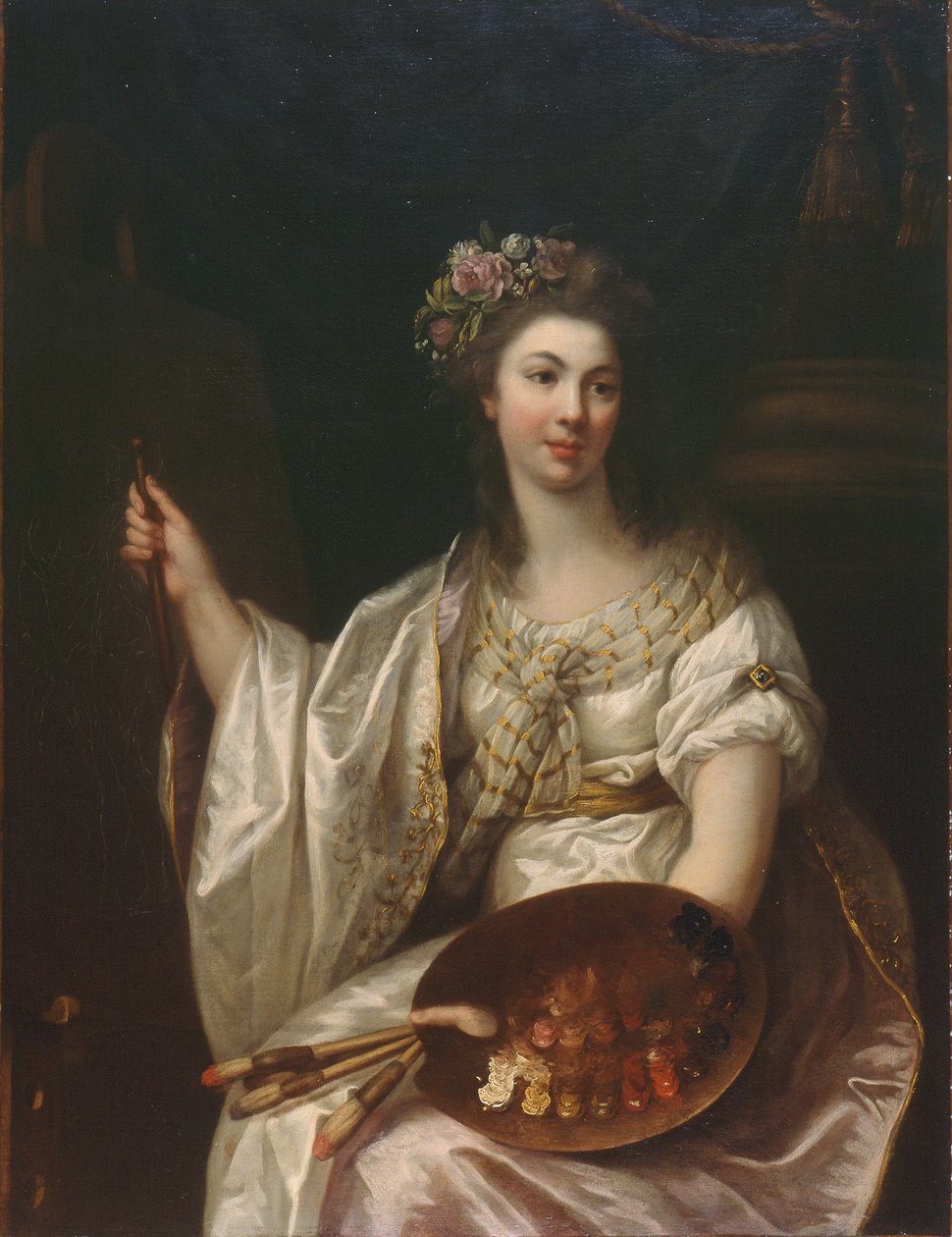 Allegory of Painting by Marie Victoire Lemoine