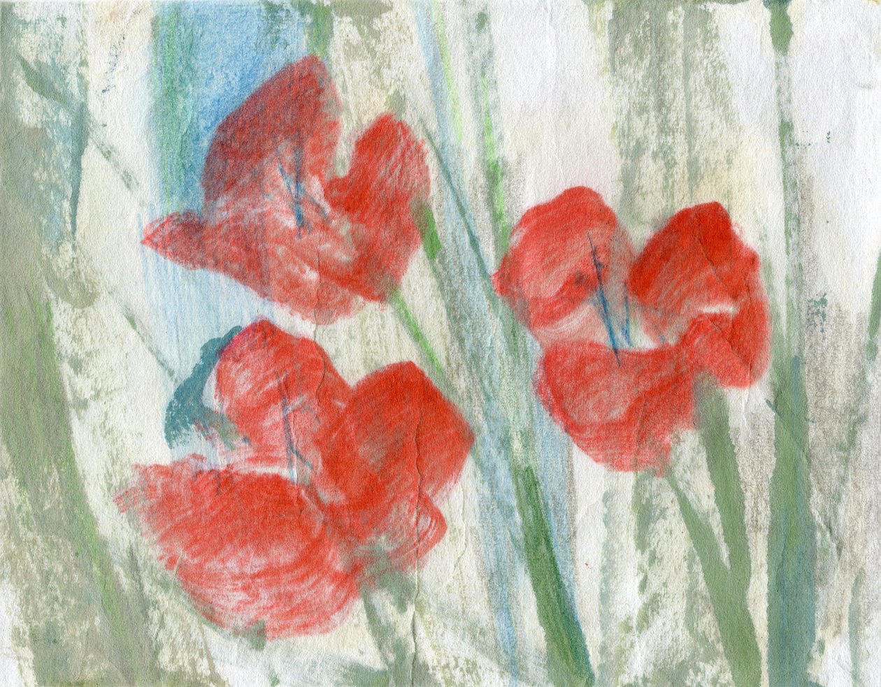 Red Flowers by Marina Falco