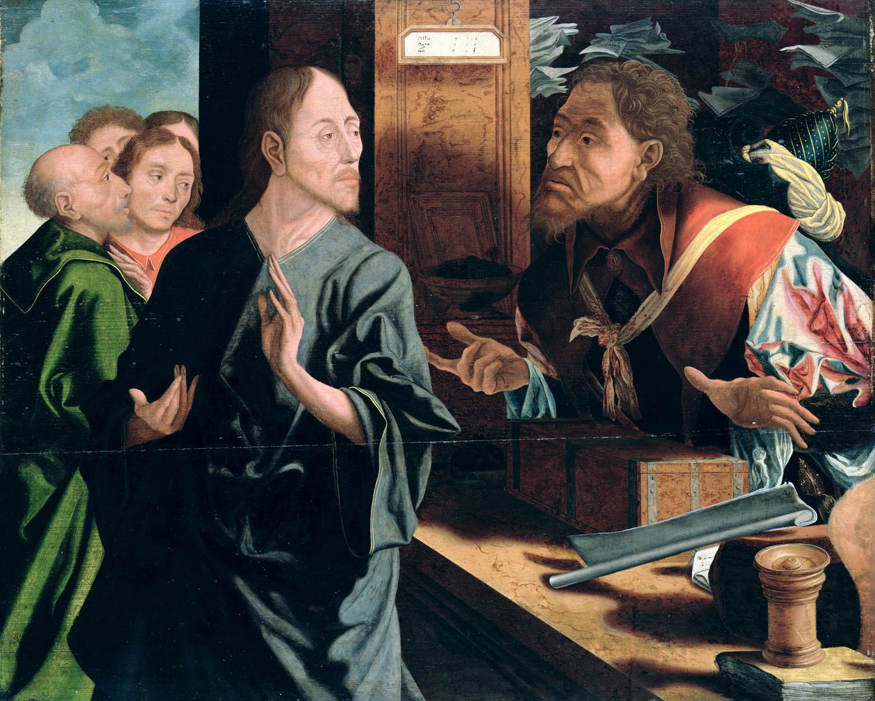 Calling of St. Matthew by Marinus van Roejmerswaelen