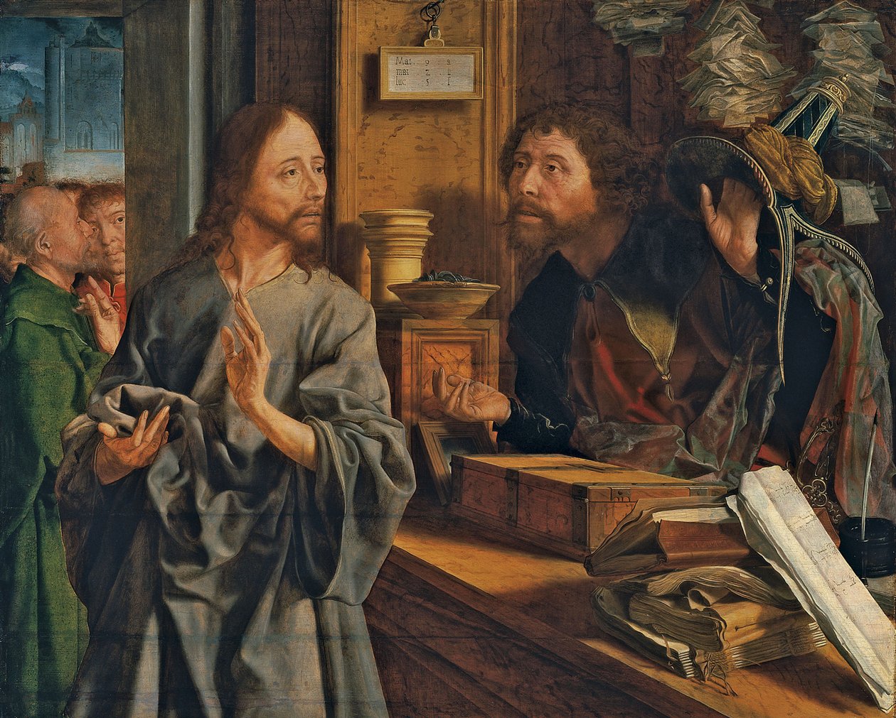 The Calling of Saint Matthew, ca 1530 by Marinus van Roejmerswaelen