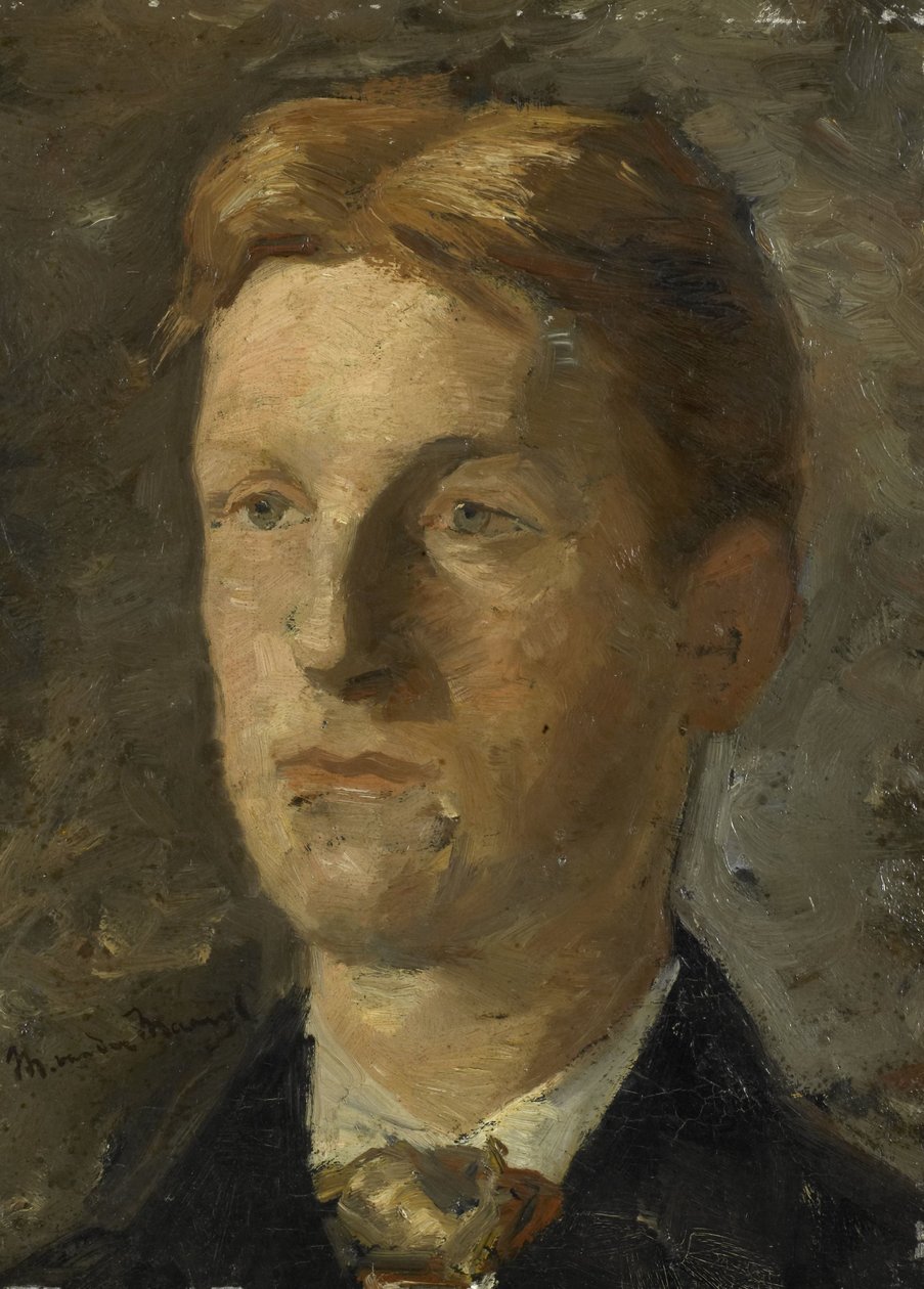 Adriaan Pit (1860-1944), Director of the Dutch Museum for History and Art in Amsterdam by Marinus van der Maarel