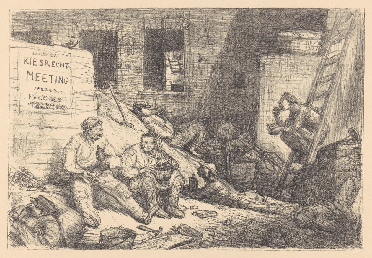 Dutch Suffrage Agitation by Marius Bauer