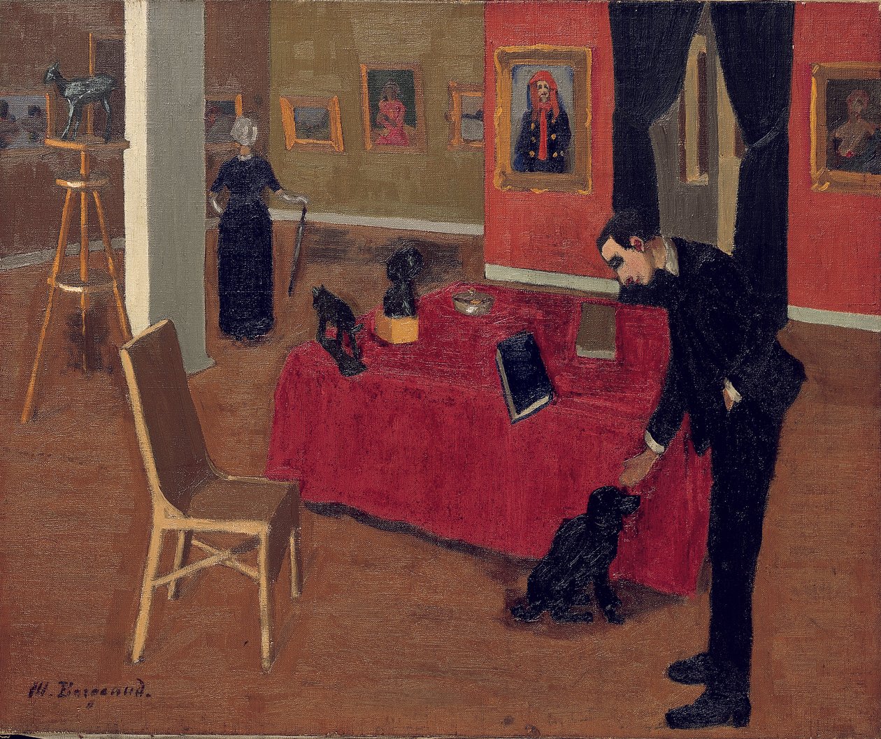 La Galerie Vallotton by Marius Borgeaud